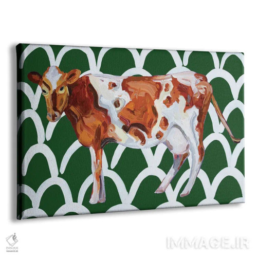 تابلو عشق موجدار گرنزی اثر آلیس استراکر - نمای پرسپکتیو محصول