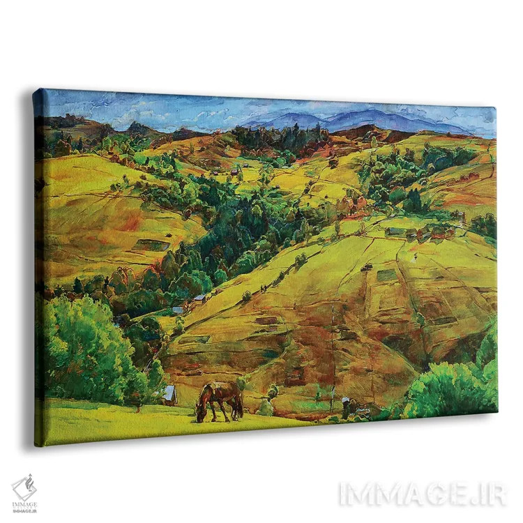 تابلو چشمانداز کوهستانی اثر اندریی کوتساچنکو - نمای پرسپکتیو محصول