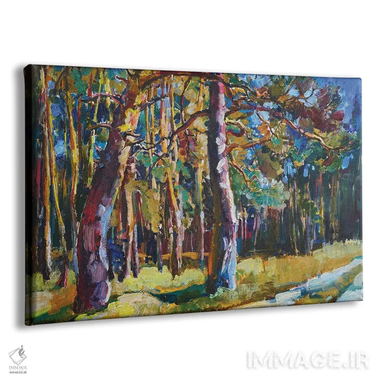 تابلو جنگل آفتابی اثر اندریی کوتساچنکو - نمای پرسپکتیو محصول