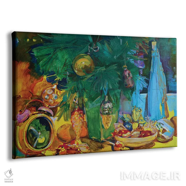 تابلو شب کریسمس دنج اثر اندریی کوتساچنکو - نمای پرسپکتیو محصول