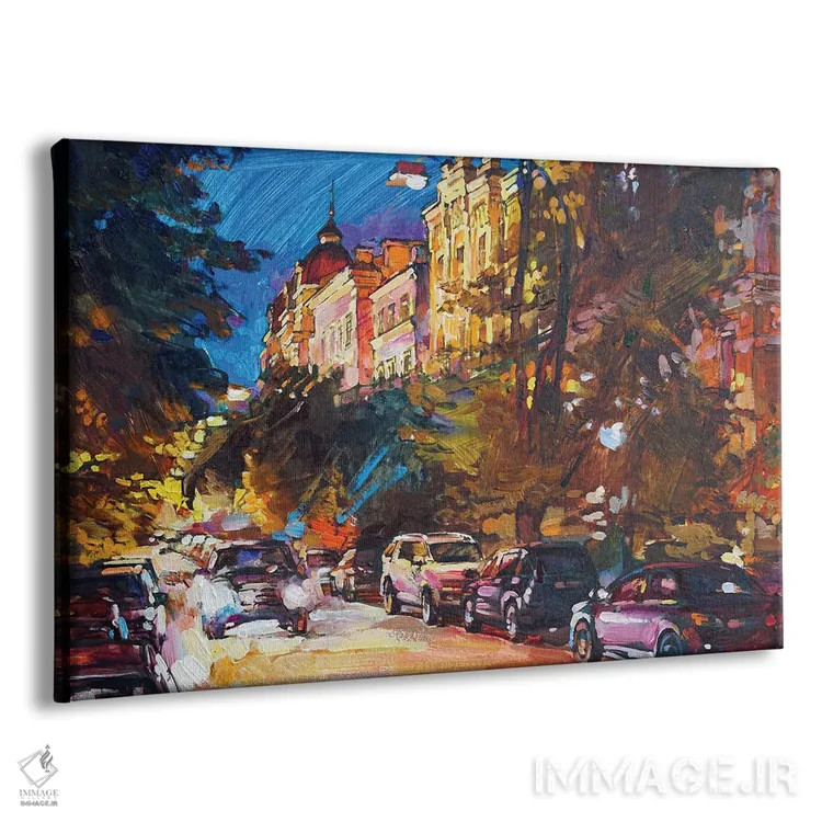 تابلو کیف قدیمی (اوکراین) اثر اندریی کوتساچنکو - نمای پرسپکتیو محصول