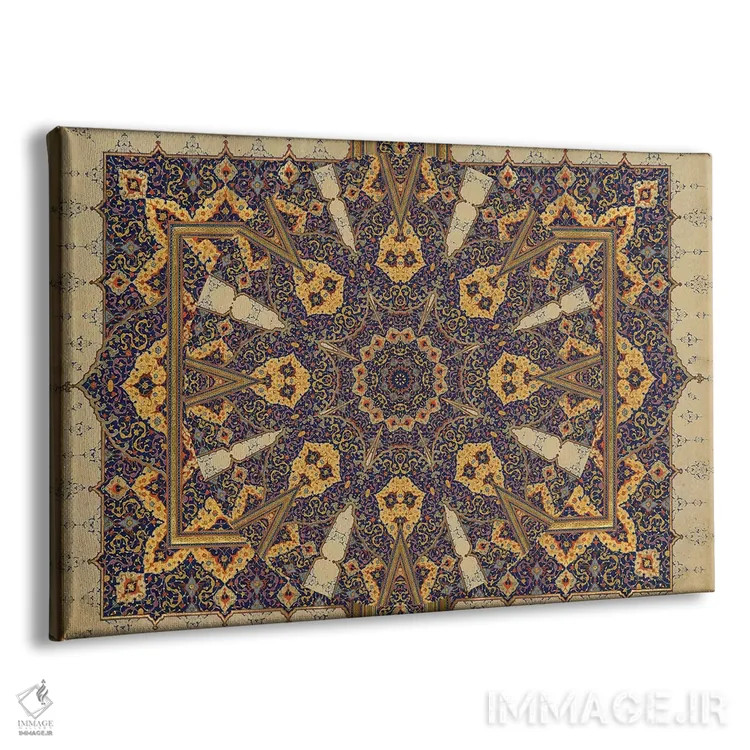 تابلو خط باستانی اثر ایمی استوارت - نمای پرسپکتیو محصول