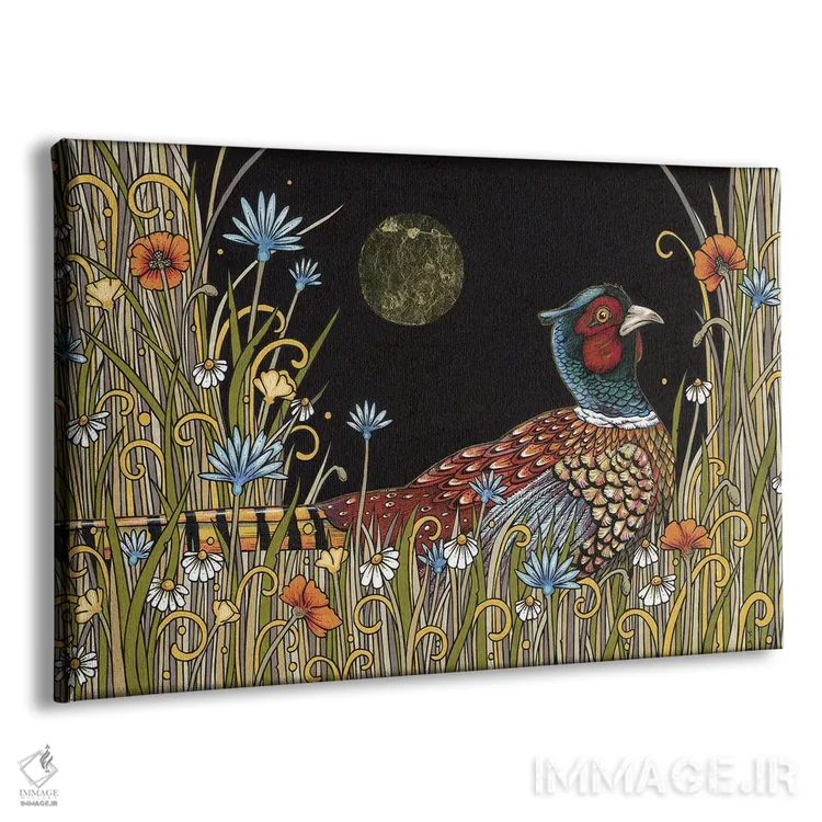 تابلو چمنزار نیمهشب اثر آنیتا اینوراریتی - نمای پرسپکتیو محصول