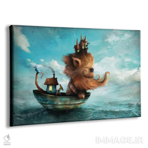 تابلو ردبیرد (ریش قرمز، لقب یا نام) اثر الکساندر یانسون - نمای پرسپکتیو محصول