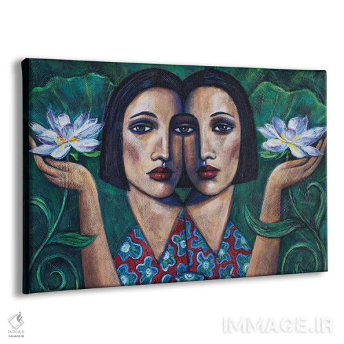 تابلو در باغ اثر آسایزا - نمای پرسپکتیو محصول