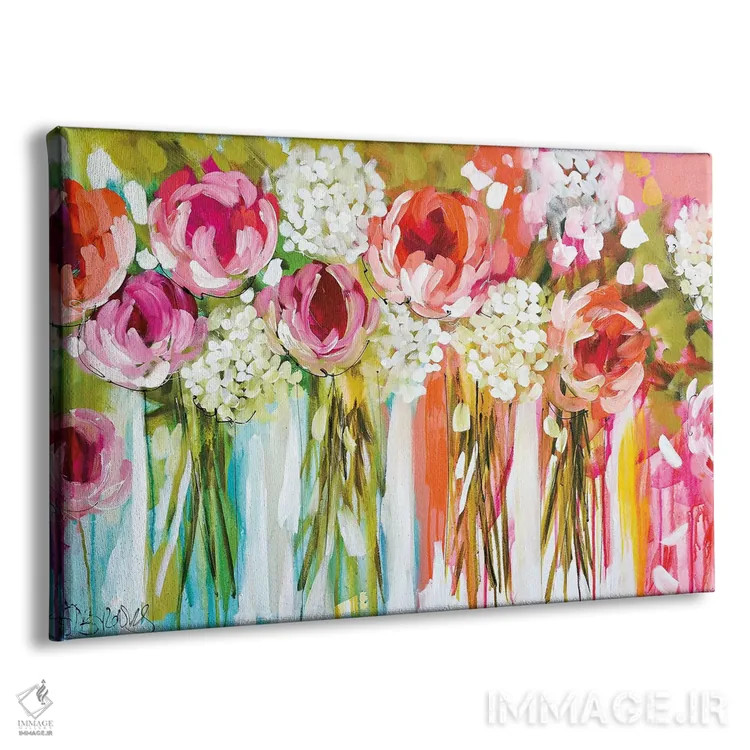 تابلو تانگوی نارنگی (رقص) اثر آماندا جی. بروکس - نمای پرسپکتیو محصول