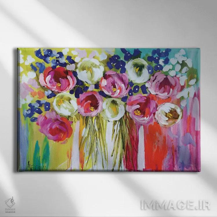 تابلو سالسا تابستانی (رقص یا سس) اثر آماندا جی. بروکس - نمای روبهرو روی دیوار