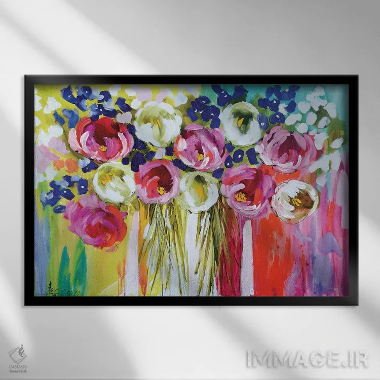 تابلو سالسا تابستانی (رقص یا سس) اثر آماندا جی. بروکس - نمای قابدار مشکی