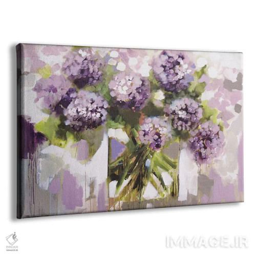 تابلو هورتانسیا سرخشده (گل) اثر آماندا جی. بروکس - نمای پرسپکتیو محصول