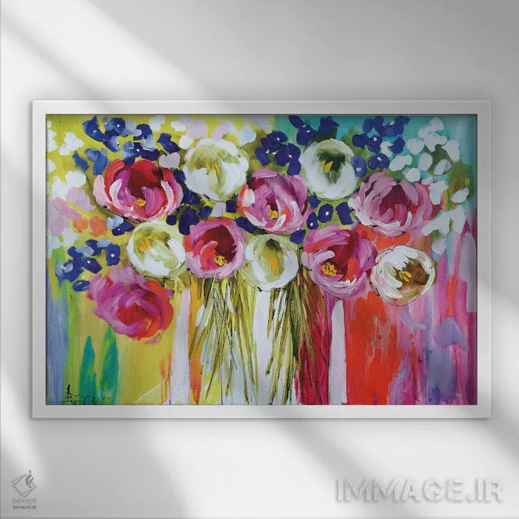 تابلو سالسا تابستانی (رقص یا سس) اثر آماندا جی. بروکس - نمای قابدار سفید