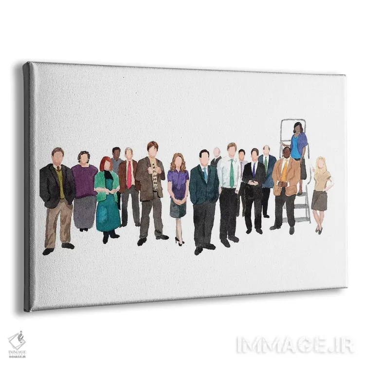 تابلو اداره (سریال یا محل کار) اثر ایجی فیلوپولوس - نمای پرسپکتیو محصول