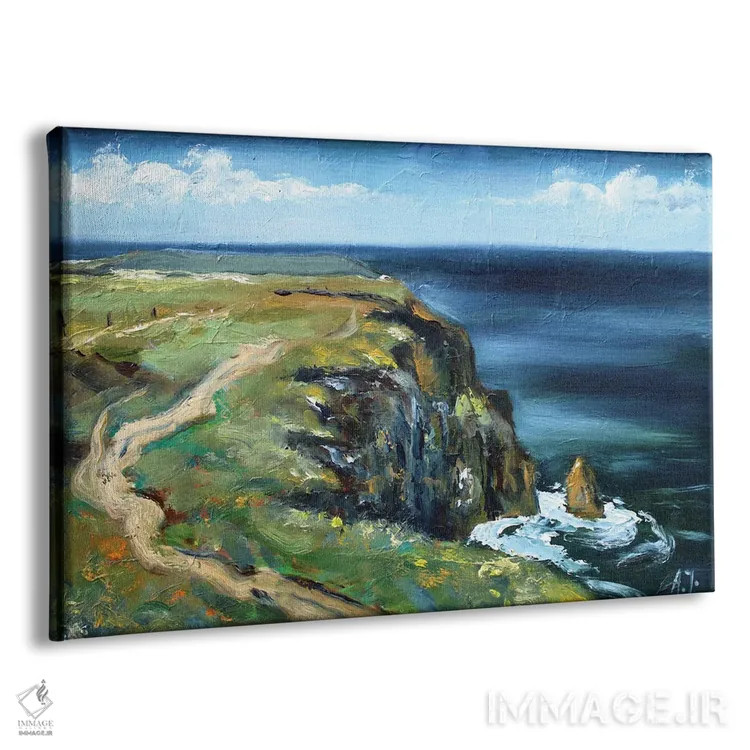 تابلو ایرلند، صخرههای موهر اثر الکساندرا جاگودا - نمای پرسپکتیو محصول