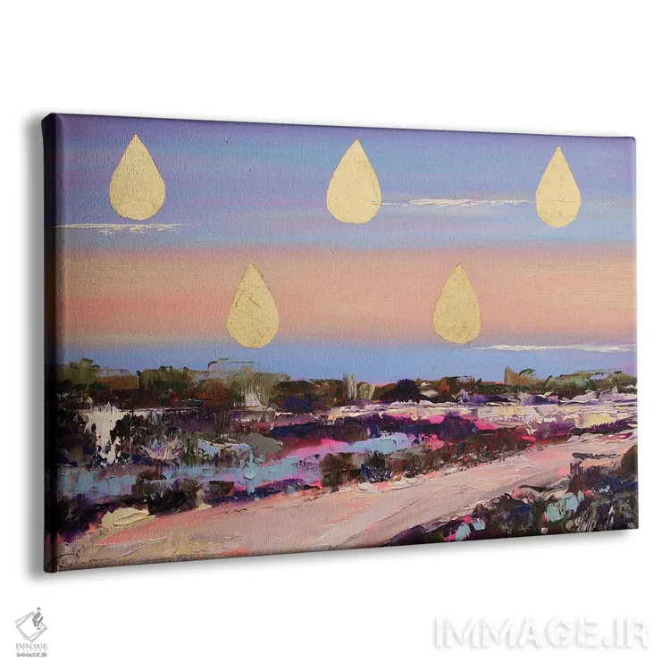 تابلو مدیتیشن (تمرکز و آرامش ذهنی) اثر الکساندرا جاگودا - نمای پرسپکتیو محصول