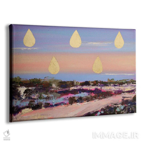 تابلو مدیتیشن (تمرکز و آرامش ذهنی) اثر الکساندرا جاگودا - نمای پرسپکتیو محصول