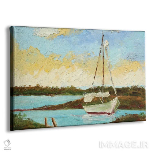 تابلو در انتظار باد موافق اثر الکساندرا جاگودا - نمای پرسپکتیو محصول