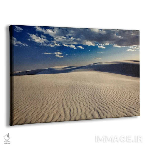 تابلو تپههای شنی موجدار، یادمان ملی شنهای سفید، حوضه تولاروسا، نیومکزیکو، آمریکا اثر آدام جونز - نمای پرسپکتیو محصول