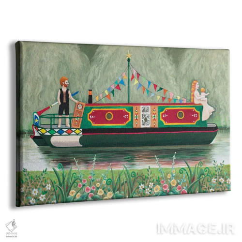 تابلو در کنار کانال اثر آنتوانت کلی - نمای پرسپکتیو محصول