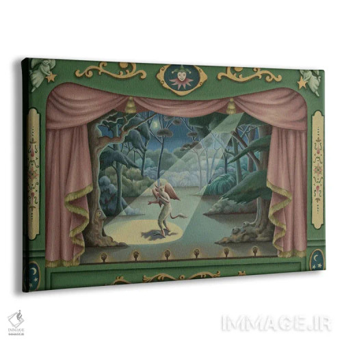 تابلو در حین انجام خلاف دستگیر شده اثر آنتوانت کلی - نمای پرسپکتیو محصول