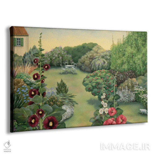 تابلو باغ فرانسوی اثر آنتوانت کلی - نمای پرسپکتیو محصول