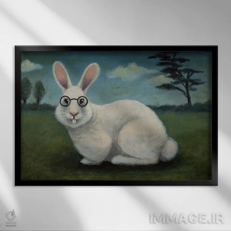 تابلو هوراس اثر آنتوانت کلی - نمای قابدار مشکی