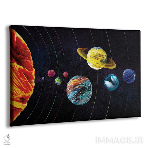 تابلو چشمانداز منظومه شمسی اثر نیکیتا آباکوموف - نمای پرسپکتیو محصول