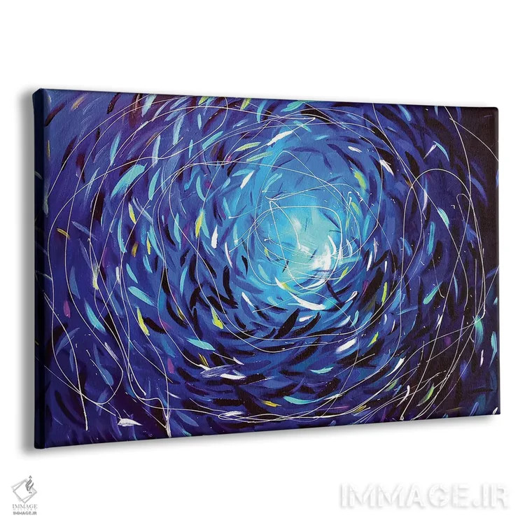 تابلو دریای عمیق اثر آلیاکساندرا تسسارسکایا - نمای پرسپکتیو محصول