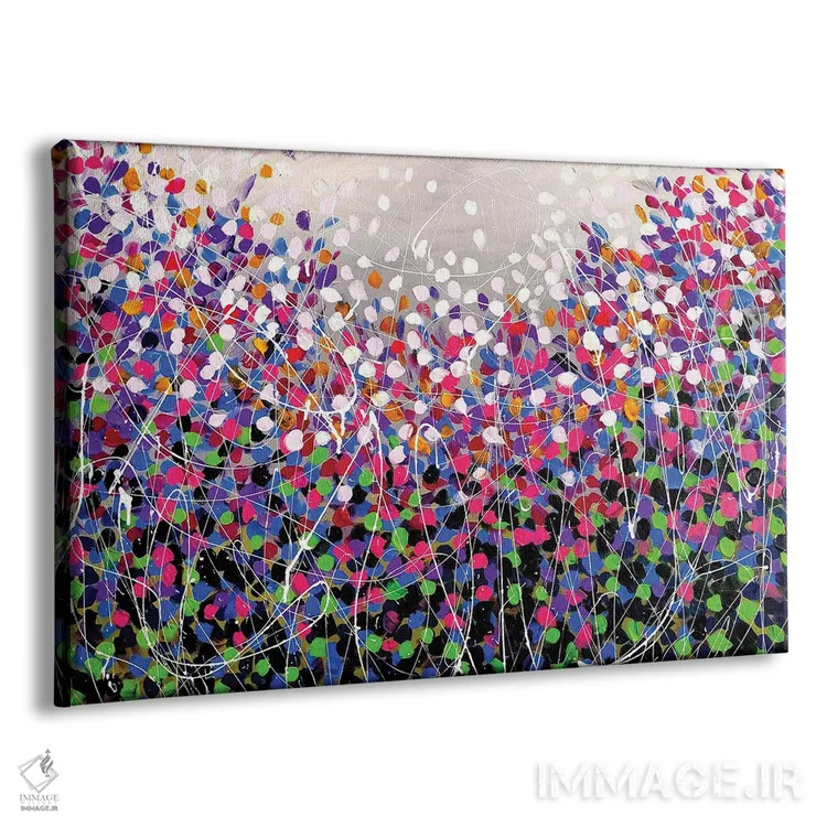 تابلو گلهای تازه اثر آلیاکساندرا تسسارسکایا - نمای پرسپکتیو محصول