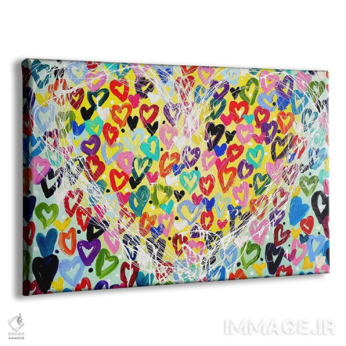 تابلو عشق، عشق (اسپانیایی) اثر آلیاکساندرا تسسارسکایا - نمای پرسپکتیو محصول