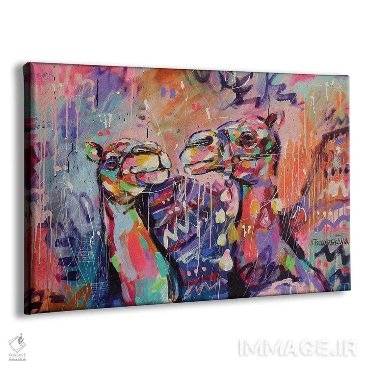 تابلو آرامش اثر آلیاکساندرا تسسارسکایا - نمای پرسپکتیو محصول