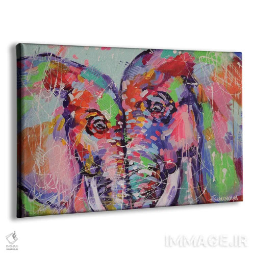 تابلو عشق وحشی اثر آلیاکساندرا تسسارسکایا - نمای پرسپکتیو محصول