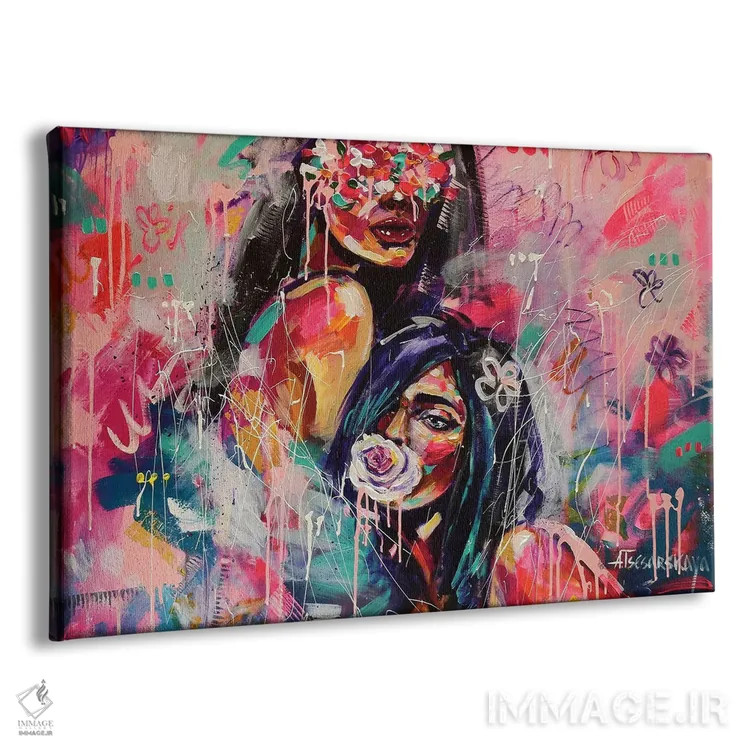 تابلو راز اثر آلیاکساندرا تسسارسکایا - نمای پرسپکتیو محصول