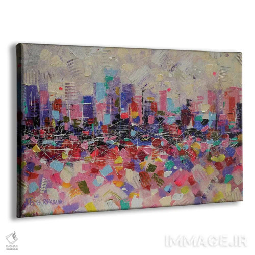 تابلو شهر بزرگ اثر آلیاکساندرا تسسارسکایا - نمای پرسپکتیو محصول