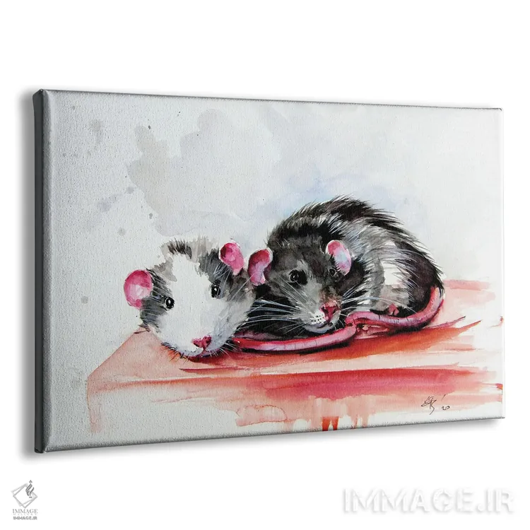 تابلو موشها اثر آنا بریجیتا کوواچ - نمای پرسپکتیو محصول