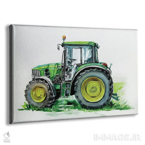 تابلو جان دیر (نام حیوان یا برند) اثر آنا بریجیتا کوواچ - نمای پرسپکتیو محصول