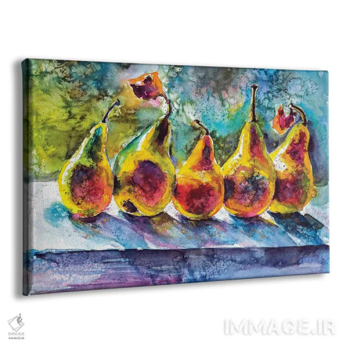 تابلو گلابیها اثر آنا بریجیتا کوواچ - نمای پرسپکتیو محصول