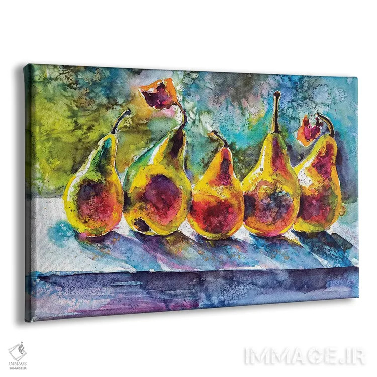 تابلو گلابیها اثر آنا بریجیتا کوواچ - نمای پرسپکتیو محصول