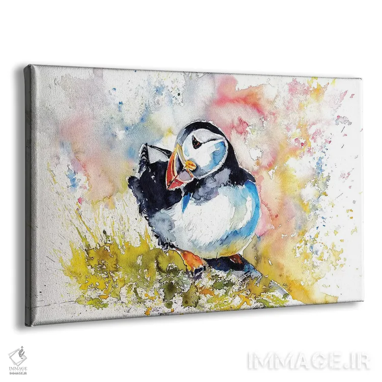 تابلو پافین روی سنگ اثر آنا بریجیتا کوواچ - نمای پرسپکتیو محصول