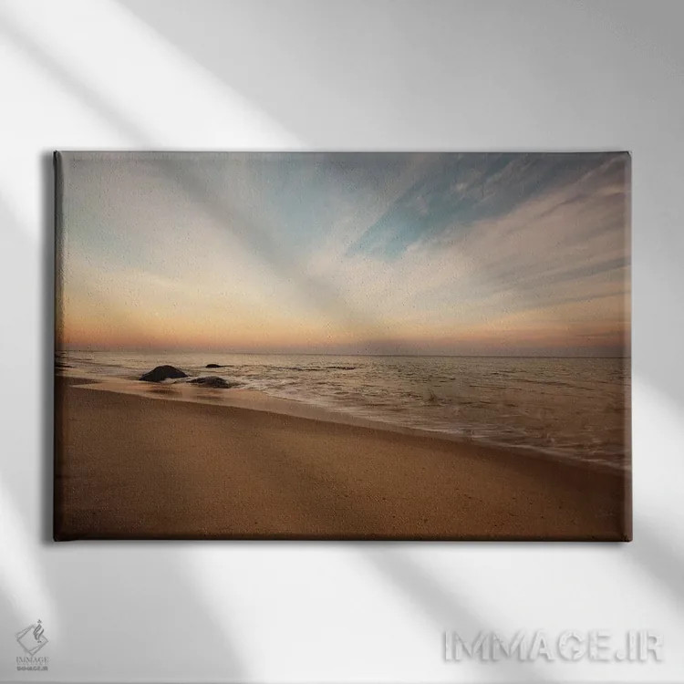 تابلو ساحل مارتاز وینیارد ۲ اثر الدندا - نمای روبهرو روی دیوار