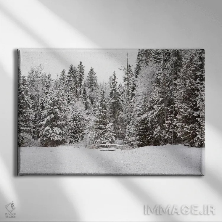 تابلو روی پل اثر الدندا - نمای روبهرو روی دیوار