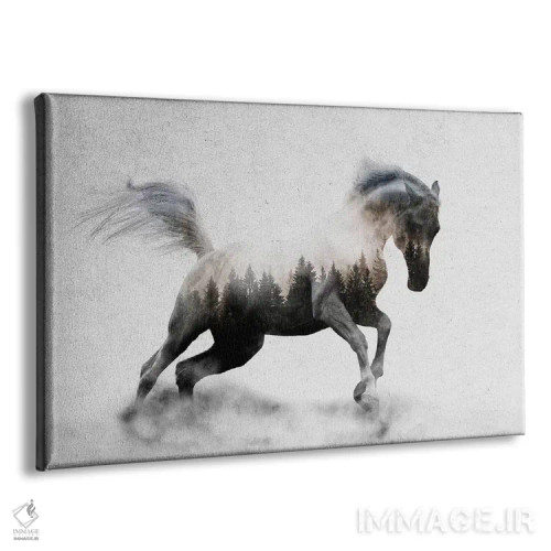 تابلو اسب I اثر آندریاس لیه - نمای پرسپکتیو محصول