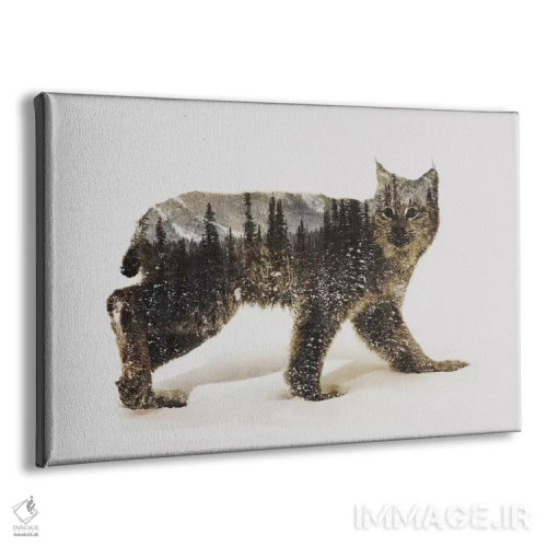 تابلو سیاهگوش II اثر آندریاس لیه - نمای پرسپکتیو محصول