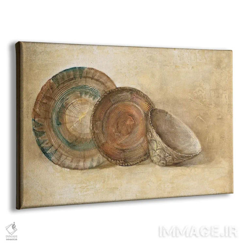 تابلو ظروف بافتهشده ۱ اثر آلبنا خریستوا - نمای پرسپکتیو محصول