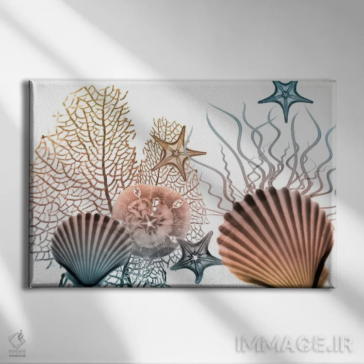 تابلو دریای جمعی ۲ اثر آلبرت کوئتسیِر - نمای روبهرو روی دیوار