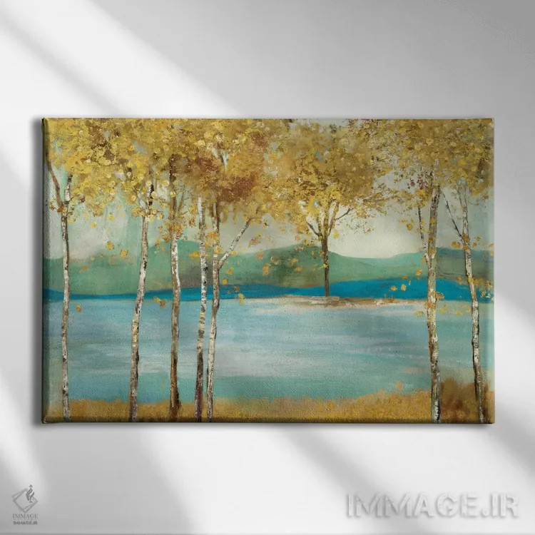 تابلو مشرف اثر آلیسون پیرس - نمای روبهرو روی دیوار