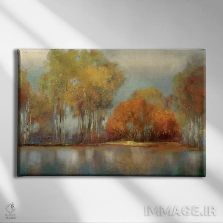 تابلو بازتابها I اثر آلیسون پیرس - نمای روبهرو روی دیوار