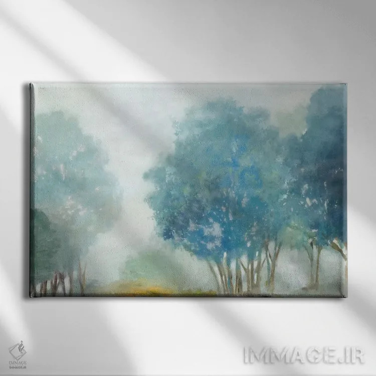 تابلو تپه بلوبری اثر آلیسون پیرس - نمای روبهرو روی دیوار