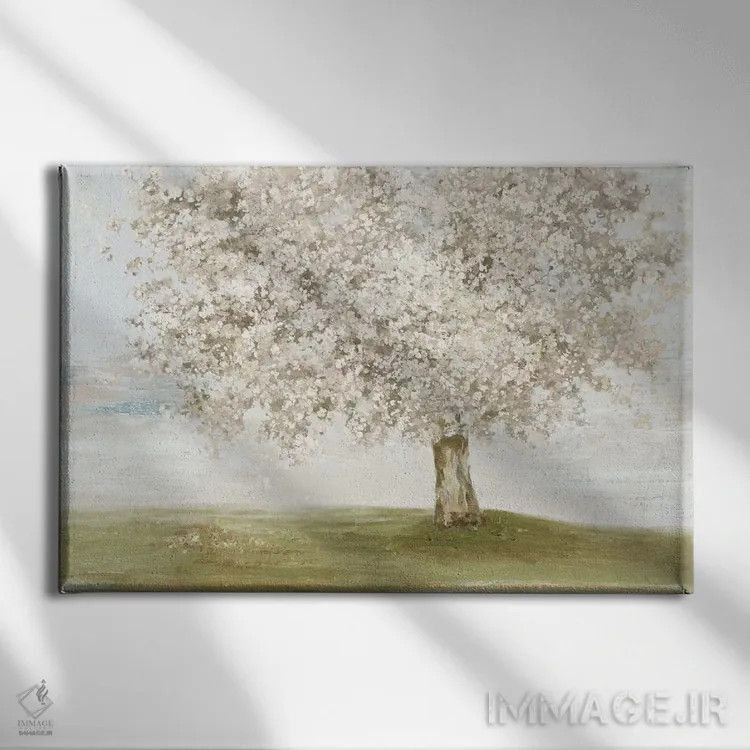 تابلو زبان طبیعت اثر آلیسون پیرس - نمای روبهرو روی دیوار