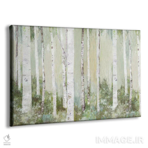 تابلو جنگل آرام اثر آلیسون پیرس - نمای پرسپکتیو محصول