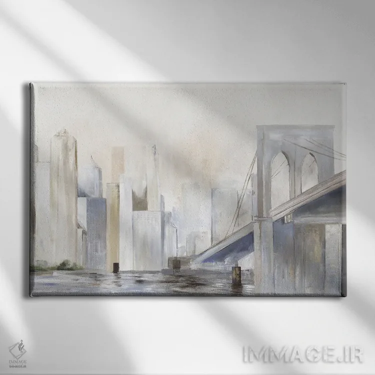 تابلو پل II اثر آلیسون پیرس - نمای روبهرو روی دیوار