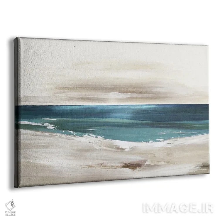 تابلو خروش دریا اثر آلیسون پیرس - نمای پرسپکتیو محصول